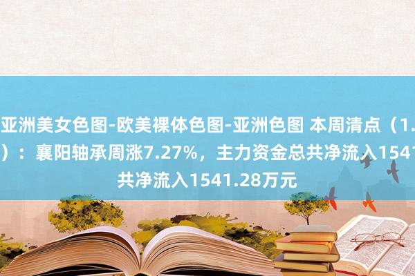 亚洲美女色图-欧美裸体色图-亚洲色图 本周清点（1.13-1.17）：襄阳轴承周涨7.27%，主力资金总共净流入1541.28万元