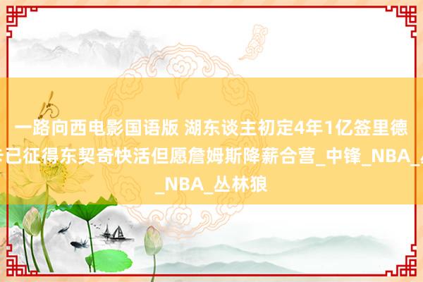 一路向西电影国语版 湖东谈主初定4年1亿签里德佩林卡已征得东契奇快活但愿詹姆斯降薪合营_中锋_NBA_丛林狼